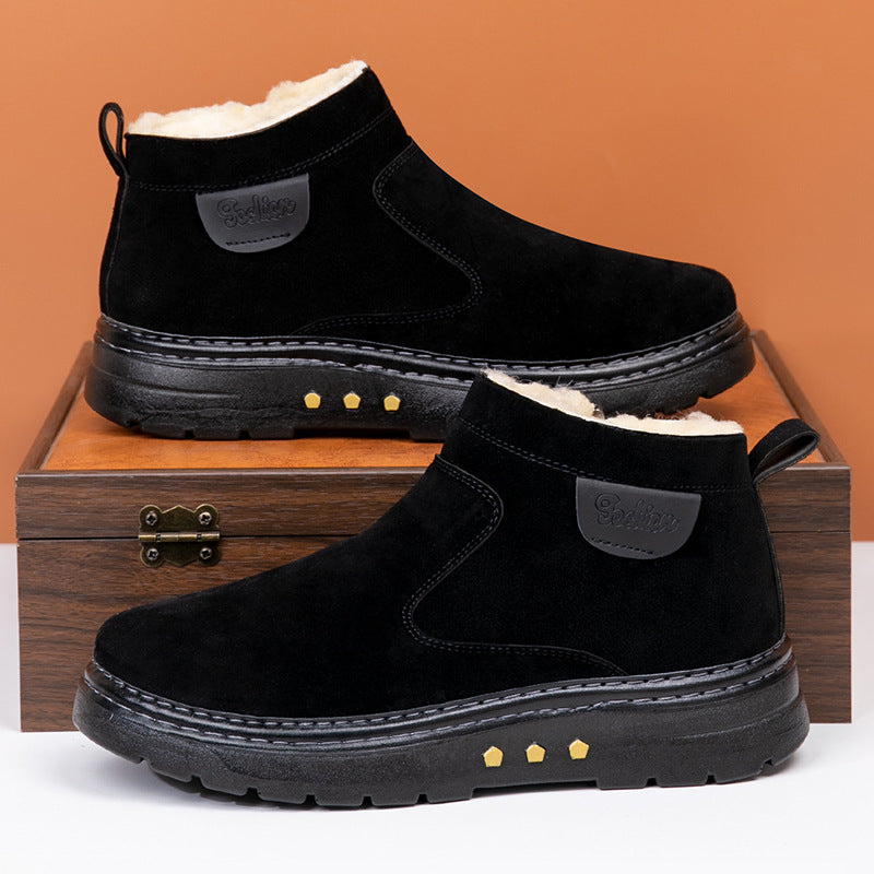 Chaussures d’Hiver Montantes Antidérapantes