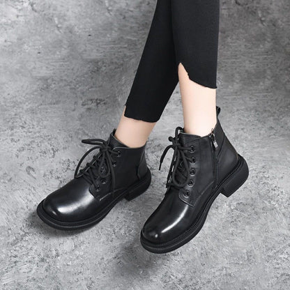 Bottines Élégantes à Lacets